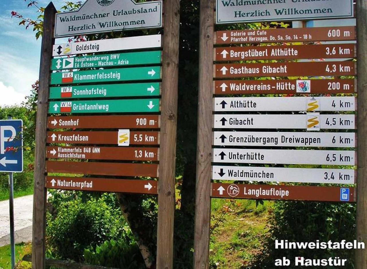Ferienwohnungen Waldblick Waldmünchen Esterno foto